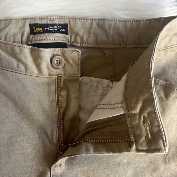 lee • relaxed fit straight leg mid rise all day pants - Picture 6 of 9